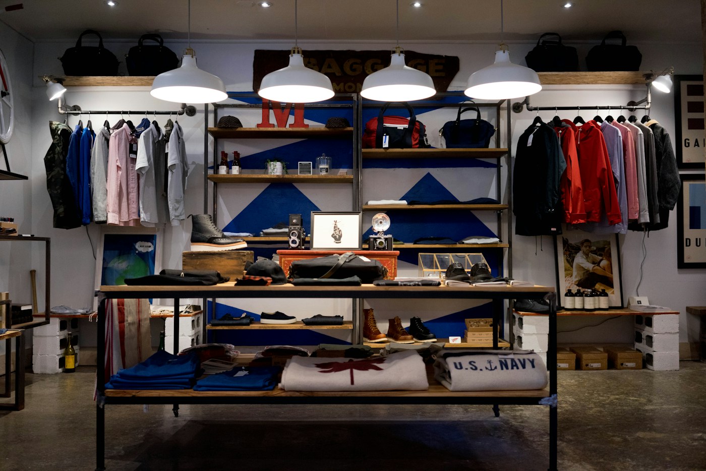 A retail interior